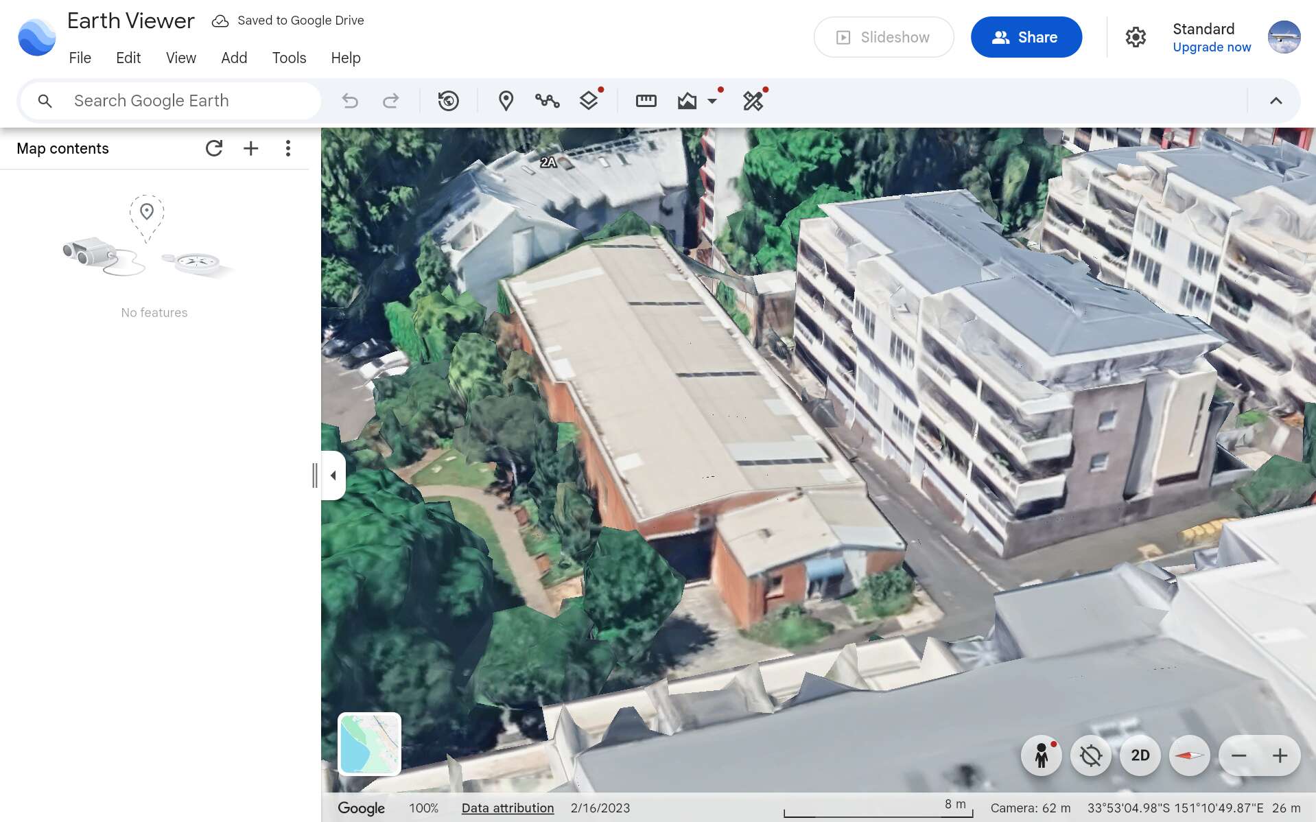 Google Earth planning screenshot 1
